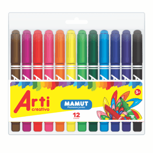 Plumón Grueso Arti Creativo Mamut x 12 TAC312