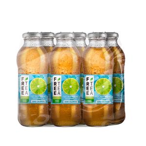 Té Verde Líquido FREE TEA Light Limón Botella 475ml Paquete 6un
