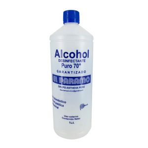 Alcohol Desinfectante 70° + 1 Envase Porta Alcohol Spray 75 ml