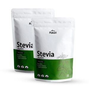 Pack Stevia Natural en Polvo Pakari Superfoods 100 g
