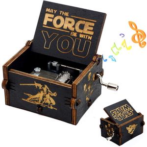 Caja Musical Star Wars Negro