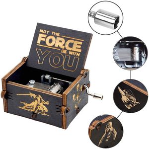 Caja Musical Star Wars Negro