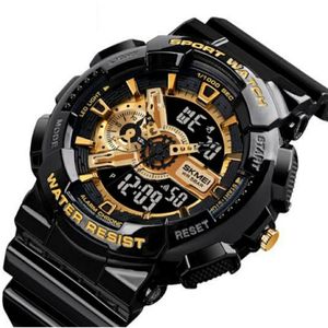 Reloj Skmei 1688 Deportivo Negro con Dorado