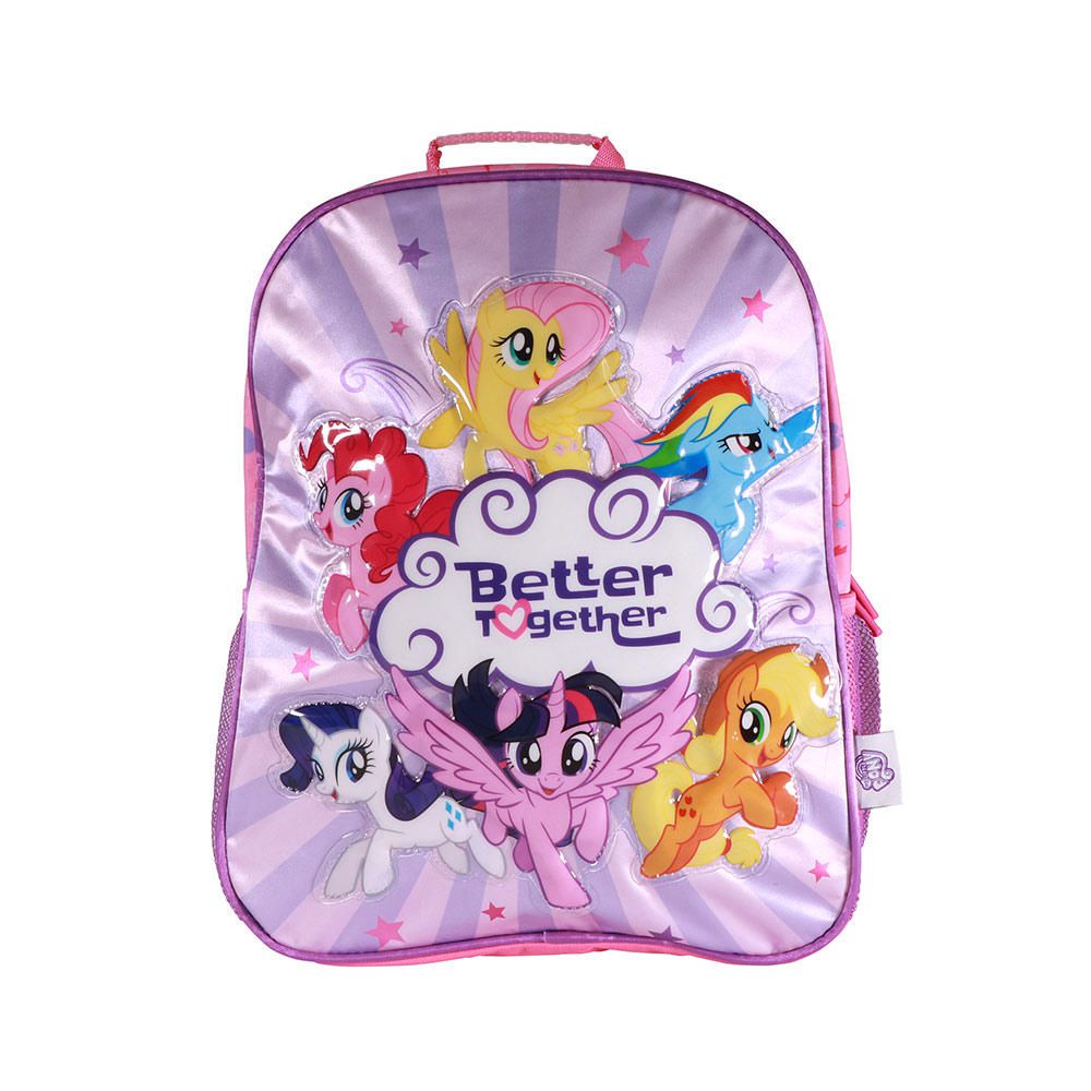 Mochila guardería con aplicación de Pony para tu peque.