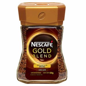 Café Instantáneo NESCAFÉ Gold Frasco 50g