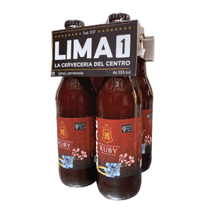 Pack Cerveza Artesanal Lima 1 Ruby