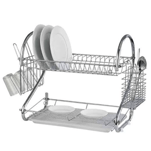 Escurridor de Platos de Cromo