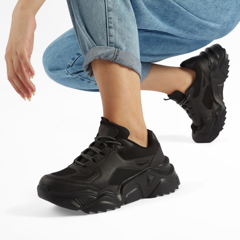 Zapatillas Urbanas para Mujer Hypnotic Tejiste V1 Negro Clg - Shopstar