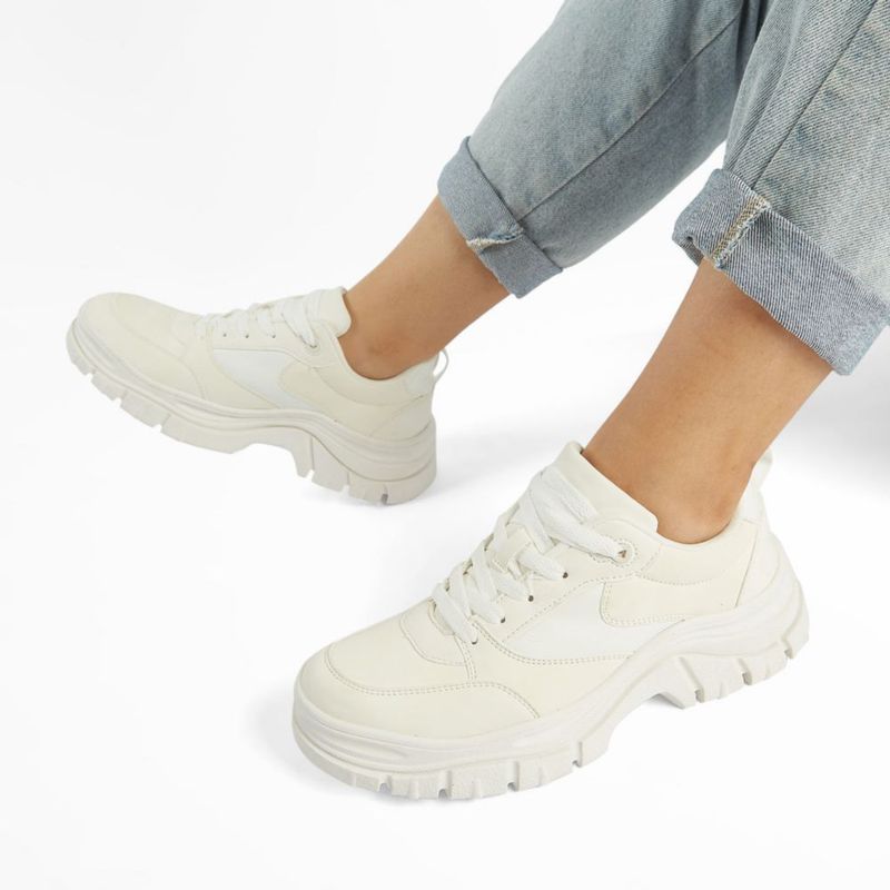 Zapatillas Hypnotic Urbanas Mujer Champion Blanco Real Plaza
