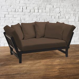 Sofá de 2 Cuerpos Rosita Home Premium Chocolate