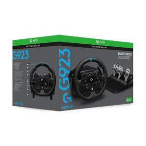 Timón Pedal Logitech G923 for Xbox Series XS Xbox One y PC Black