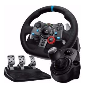 Timón Pedal Logitech G29 Driving Force + Palanca Cambios PS4 PS5