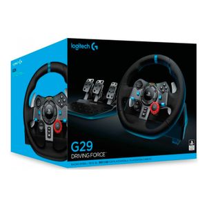 Timón Pedal Logitech G29 Driving Force + Palanca Cambios PS4 PS5