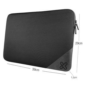 Funda Klip Xtreme NeoActive 15.6 Laptop Neopreno Negro KNS-120BK