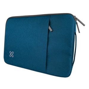 Funda Klip Xtreme SquarePro 15.6 Poliéster Resistente Cierre Azul KNS-420BL
