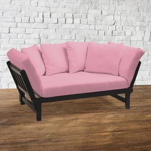 Sofá de 2 Cuerpos Rosita Home Premium Rosa