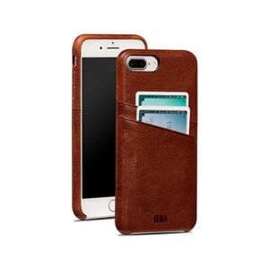Case Targus Sena iPhone 7, 8 Plus Snapon Wallet Cognac