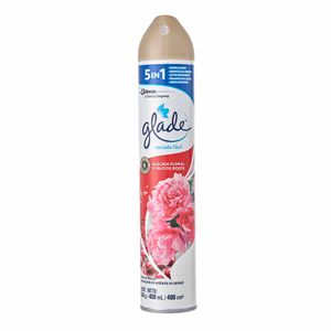Ambientador en Aerosol GLADE Alegría Floral y Frutos Rojos Frasco 400ml