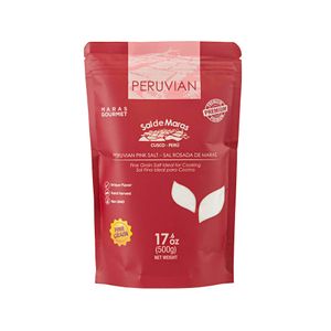 Sal Rosada de Maras PERUVIAN Fina Bolsa 500g