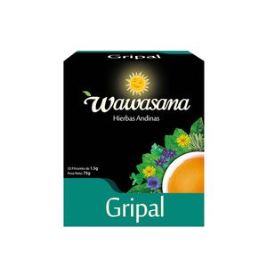 Infusión Gripal WAWASANA con Hierbas Andinas Caja 50un