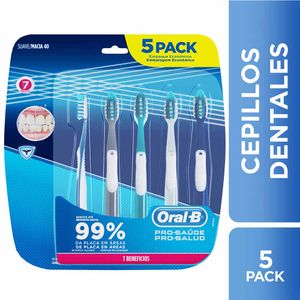 Cepillo Dental ORAL-B Pro Salud Paquete 5un