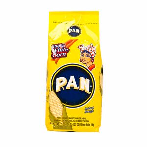 Harina de Maíz Blanco P.A.N. Precocida Bolsa 1Kg