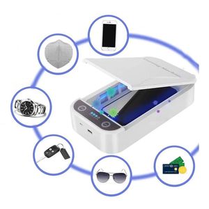 Caja Esterilizadora Ultravioleta Portátil Con Aromaterapia y Cargador Usb Hakusa Hks-Ms1