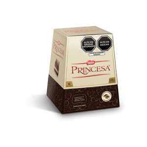 Chocolate PRINCESA Nestlé Relleno con Crema de Maní Caja 128g
