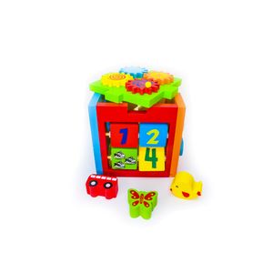 Cubo Wooden Toys Multifunción