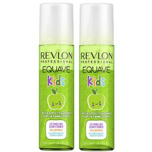 Dúo Spray Acondicionador Desenredante para Niños Revlon Equave Kids 200ml