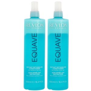 Dúo Spray Acondicionador Desenredante Revlon Equave Hydro Nutritive 500ml