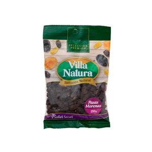 Pasas Morenas VILLA NATURA Bolsa 250g