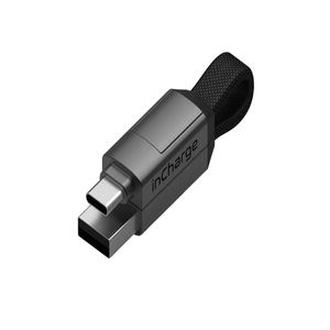 Cable Llavero inCharge 6 con Conexión USB a USB-C, Micro USB y Apple Plomo