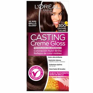 Tinte para Cabello CASTING Creme Gloss 300 Castaño Oscuro Caja 1un