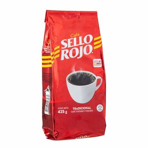 Café Molido SELLO ROJO Tradición Bolsa 425g