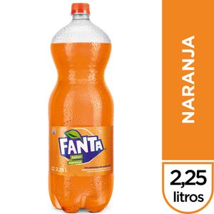 Gaseosa FANTA Naranja Botella 2.25L