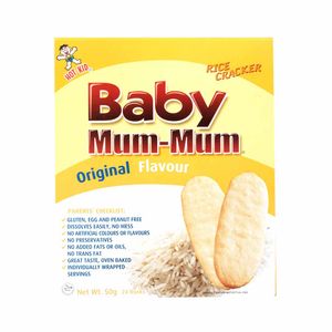Galletas BABY MUM Arroz Sabor Original Caja 50g