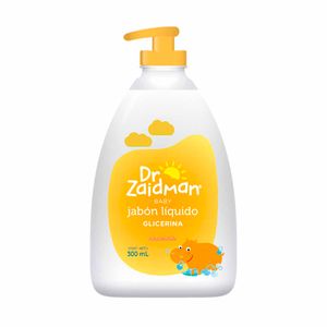 Jabón Líquido para Bebé DR ZAIDMAN Glicerina Frasco 330ml