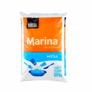 Sal Marina EMSAL Mesa Bolsa 1Kg