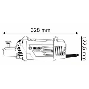Vibrador De Concreto Bosch Gvc 22 Ex 2200 W + Manguera
