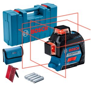 Nivel Láser Rojo Bosch Gll 3 80 360° Líneas Plomada