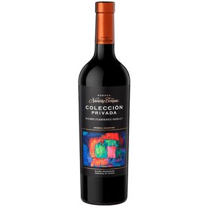 Vino NAVARRO CORREAS Colección Privada Malbec Cabernet Merlot Botella 750ml