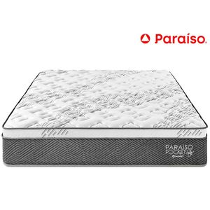 Colchón PARAISO Pocket Star 2 Plz + 2 Almohadas + Protector