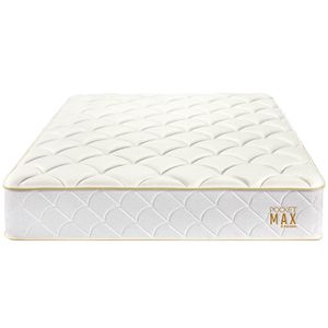 Colchón PARAISO Pocket Max 2 Plz + 2 Almohadas + Protector