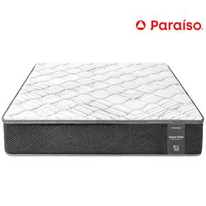 Colchón PARAISO Superstar One Side 1.5 Plz + 1 Almohada + Protector