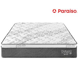 Colchón PARAISO Pocket Star Queen + 2 Almohadas + Protector