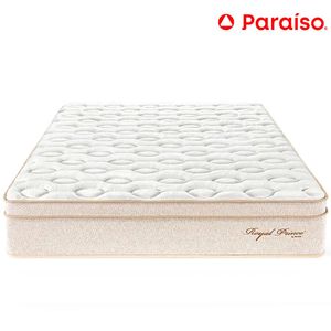 Colchón PARAISO Royal Prince Queen + 2 Almohadas Viscoelásticas + Protector