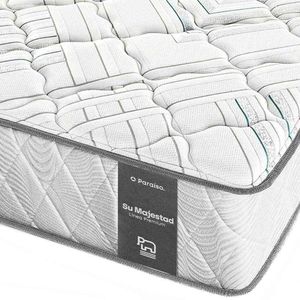 Colchón PARAISO Su Majestad One Side Queen + 2 Almohadas + Protector