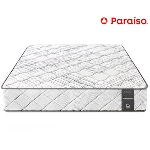 Colchón PARAISO Su Majestad One Side Queen + 2 Almohadas + Protector