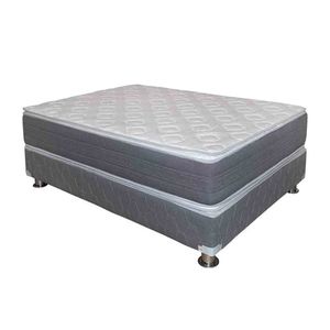 Colchón EL CISNE Element Pocket PT Queen + 2 Almohadas de Viscoelásticas + Protector